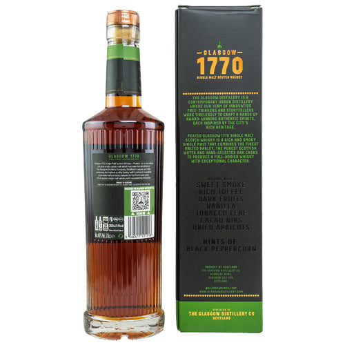 Glasgow 1770 - Peated - Rich & Smoky