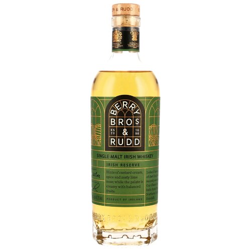 Irish Reserve Single Malt Whiskey Classic Range - Berry Bros and Rudd