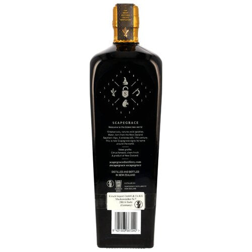 Scapegrace Gold Gin 57% vol.
