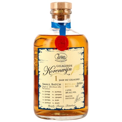 Zuidam Korenwijn Genever 1 y.o. - LITER
